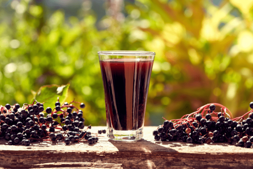 sirop de sureau remède naturel